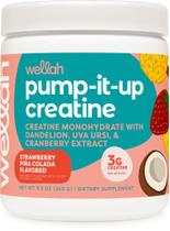 Suplemento de creatina Wellah Pump-It-Up 50 porções de morango
