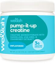Suplemento de creatina Wellah Pump-It-Up 50 porções sem sabor