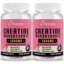 Suplemento de creatina Zeylamum para mulheres 3000 mg com colágeno 60s Suplemento de creatina Zeylamum para mulheres 3000 mg com colágeno 60s