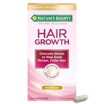 Suplemento de crescimento capilar Nature's Bounty 30 cápsulas