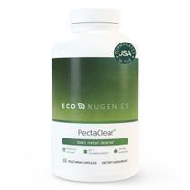 Suplemento de desintoxicação EcoNugenics PectaClear para limpeza de metais tóxicos Suplemento de desintoxicação EcoNugenics PectaClear para limpeza de metais tóxicos