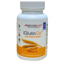 Suplemento de digestão Bricker Labs GlutnGo com Tolerase G 100mg