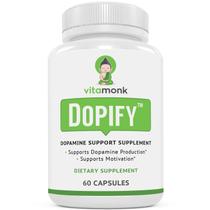 Suplemento de dopamina VitamonK Dopify com uridina 60 cápsulas