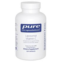 Suplemento de encapsulamentos puros de vitamina C lipossomal 120 cápsulas