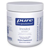 Suplemento de encapsulamentos puros em pó de inositol 250mL Suplemento de encapsulamentos puros em pó de inositol 250mL