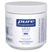 Suplemento de encapsulamentos puros MSM em pó 240mL