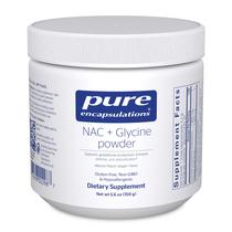 Suplemento de encapsulamentos puros NAC + glicina 165 ml