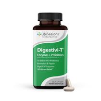 Suplemento de enzimas digestivas LifeSeasons Digestivi-T 90 cápsulas