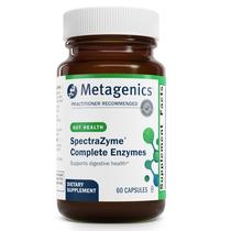 Suplemento de enzimas digestivas Metagenics SpectraZyme 60 cápsulas