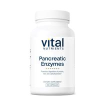 Suplemento de enzimas digestivas, nutrientes vitais, pancreático, 1000 mg