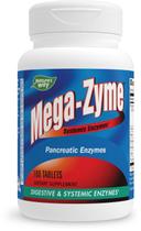 Suplemento de enzimas sistêmicas Nature's Way Mega-Zyme 100 comprimidos