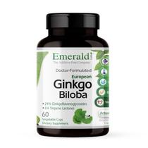 Suplemento de ervas EMERALD LABS Ginkgo Biloba 60 cápsulas
