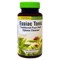 Suplemento de ervas etc. Essiac Tonic 60 Cápsulas em Gel