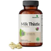Suplemento de ervas Futurebiotics Milk Thistle 250 cápsulas