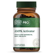 Suplemento de ervas Gaia Herbs PRO AMPK Activator sem cafeína