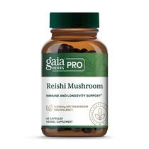 Suplemento de ervas Gaia Herbs PRO Reishi Mushroom 60 cápsulas Suplemento de ervas Gaia Herbs PRO Reishi Mushroom 60 cápsulas