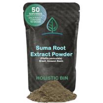 Suplemento de ervas Holistic Bin Brazilian Suma Root Powder 50g Suplemento de ervas Holistic Bin Brazilian Suma Root Powder 50g