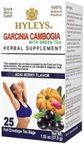 Suplemento de ervas HYLEYS Garcinia Cambogia Green Tea 300 sacos Suplemento de ervas HYLEYS Garcinia Cambogia Green Tea 300 sacos