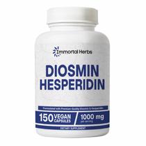 Suplemento de ervas imortais Diosmina Hesperidina 1000 mg 150 cápsulas