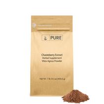 Suplemento de ervas, ingredientes originais puros, extrato de chasteberry Suplemento de ervas, ingredientes originais puros, extrato de chasteberry