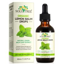 Suplemento de ervas jollifish Organic Lemon Balm Drops 60mL Suplemento de ervas jollifish Organic Lemon Balm Drops 60mL