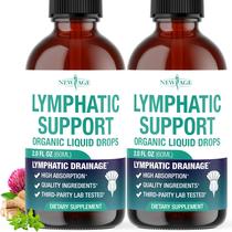 Suplemento de ervas NEW AGE Lymphatic Drenage Drops 60ml