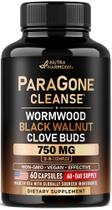 Suplemento de ervas NutraHarmony ParagOne Cleanse 750 mg 60 ct