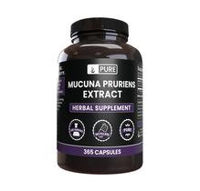 Suplemento de ervas PURE ORIGINAL INGREDIENTS Mucuna Pruriens 365 cápsulas Suplemento de ervas PURE ORIGINAL INGREDIENTS Mucuna Pruriens 365 cápsulas