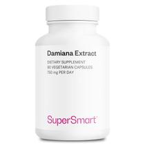 Suplemento de ervas Supersmart Damiana Extract 750 mg 90 cápsulas Suplemento de ervas Supersmart Damiana Extract 750 mg 90 cápsulas