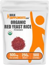 Suplemento de ervas Suplementos a granel de arroz vermelho orgânico 250g Suplemento de ervas Suplementos a granel de arroz vermelho orgânico 250g