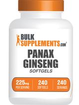 Suplemento de ervas: suplementos a granel Panax Ginseng 225 mg, 240 cápsulas gelatinosas