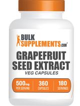 Suplemento de ervas, suplementos a granel, semente de toranja, 500 mg, 360 cápsulas Suplemento de ervas, suplementos a granel, semente de toranja, 500 mg, 360 cápsulas