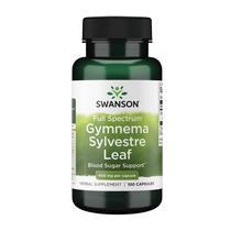 Suplemento de ervas Swanson Gymnema Sylvestre Leaf 100 cápsulas Suplemento de ervas Swanson Gymnema Sylvestre Leaf 100 cápsulas