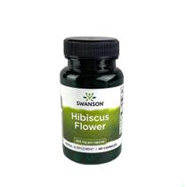 Suplemento de ervas Swanson Hibiscus Flower 400mg 60 cápsulas Suplemento de ervas Swanson Hibiscus Flower 400mg 60 cápsulas