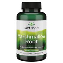 Suplemento de ervas Swanson Marshmallow Root 500 mg 90 cápsulas Suplemento de ervas Swanson Marshmallow Root 500 mg 90 cápsulas