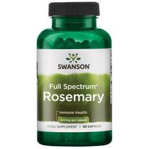 Suplemento de ervas Swanson Rosemary 400mg 90 cápsulas