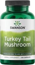 Suplemento de ervas Swanson Turkey Tail Mushroom 500mg Suplemento de ervas Swanson Turkey Tail Mushroom 500mg