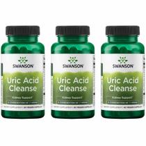 Suplemento de ervas Swanson Uric Acid Cleanse, pacote com 7 ervas Suplemento de ervas Swanson Uric Acid Cleanse, pacote com 7 ervas