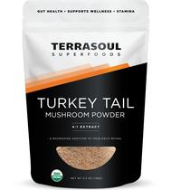 Suplemento de ervas Terrasoul Superfoods Turkey Tail 156g Organic Suplemento de ervas Terrasoul Superfoods Turkey Tail 156g Organic