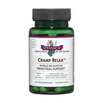 Suplemento de ervas Vitanica Cramp Relax Menstrual Support 15 cápsulas Suplemento de ervas Vitanica Cramp Relax Menstrual Support 15 cápsulas
