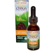 Suplemento de extrato de Chaga Host Defense 30mL - Suporte imunológico Suplemento de extrato de Chaga Host Defense 30mL - Suporte imunológico