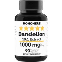 Suplemento de extrato de dente-de-leão MONOHERB 1000mg 90 cápsulas Suplemento de extrato de dente-de-leão MONOHERB 1000mg 90 cápsulas