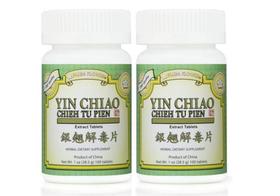 Suplemento de extrato de flor de ameixa Yin Chiao Chieh Tu 100 comprimidos