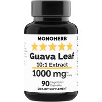 Suplemento de extrato de folha de goiaba MONOHERB 1000mg - 90 cápsulas