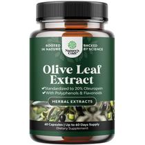 Suplemento de extrato de folha de oliveira Natures Craft 20% de oleuropeína