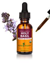 Suplemento de extrato de manjericão sagrado (Tulsi) de Herb Pharm 30mL Suplemento de extrato de manjericão sagrado (Tulsi) de Herb Pharm 30mL