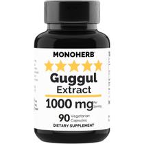Suplemento de extrato de Monoherb Guggul 1000mg - 90 cápsulas
