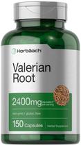 Suplemento de extrato de raiz de valeriana 2400mg 150 cápsulas Horbaach Suplemento de extrato de raiz de valeriana 2400mg 150 cápsulas Horbaach