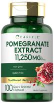 Suplemento de Extrato de Romã Carlyle - 11250mg - 100 Cápsulas