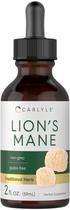 Suplemento de extrato líquido de 60 ml de cogumelo Carlyle Lions Mane Suplemento de extrato líquido de 60 ml de cogumelo Carlyle Lions Mane